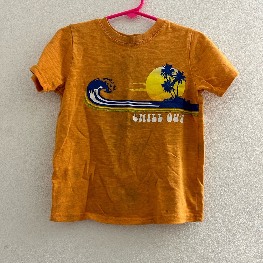 Chill Out Kids' Orange T-Shirt